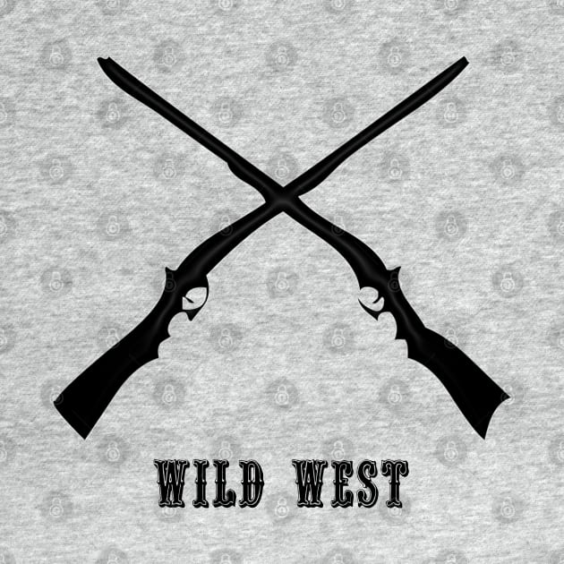 Western Era - Wild West Two Long Rifles by The Black Panther